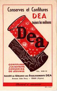 CONFITURES DEA